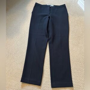 Classic Straight Leg Black Trousers